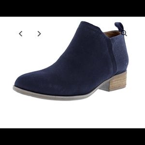 New, Toms 8.5W, navy blue